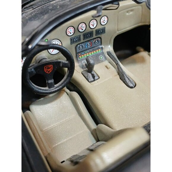 Burago Dodge Viper RT/10 Black Diecast Toy Model 1/18 Made In ITALY - Picture 6 of 16